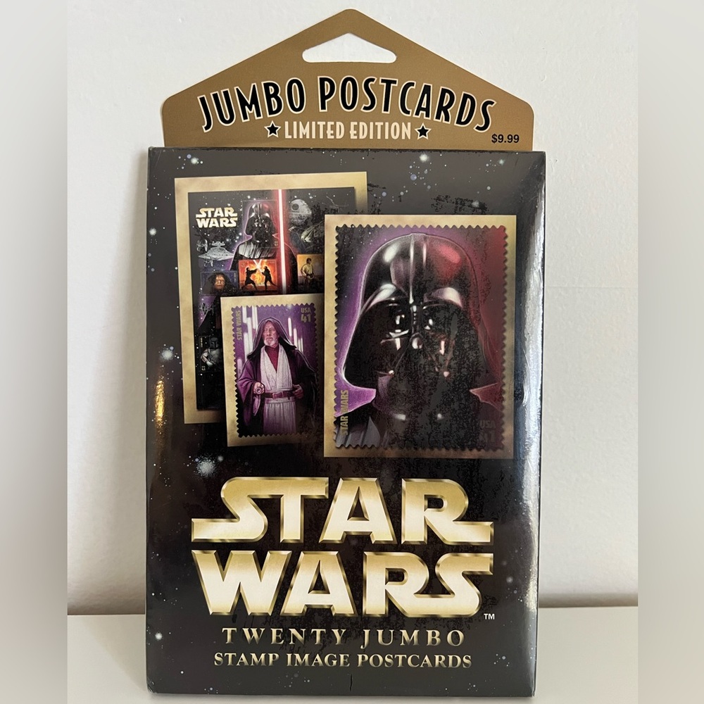 Official USPS Star Wars Limited Edition Jumbo Postcards Set